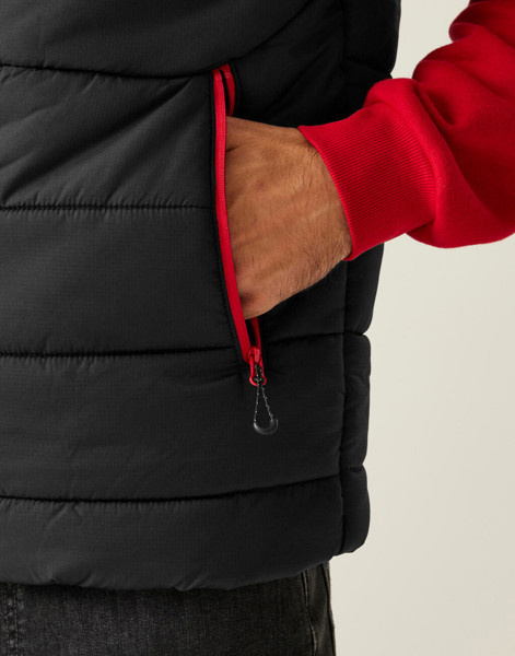 Men's Navigate Thermal Bodywarmer - Black / New Royal / M
