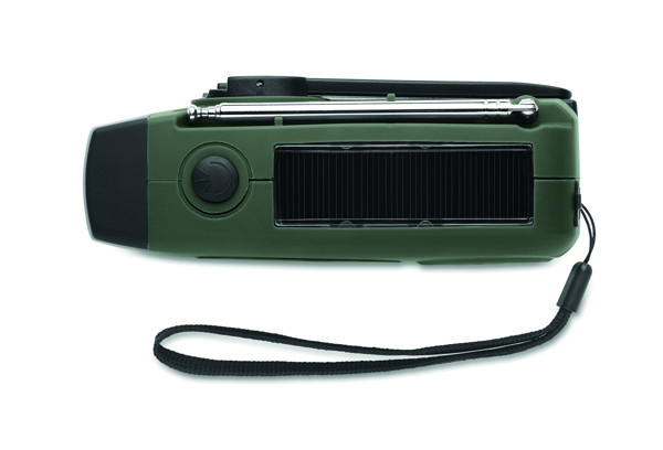 Radio portable avec torche LED MO2746- Onda - Vert Foncé