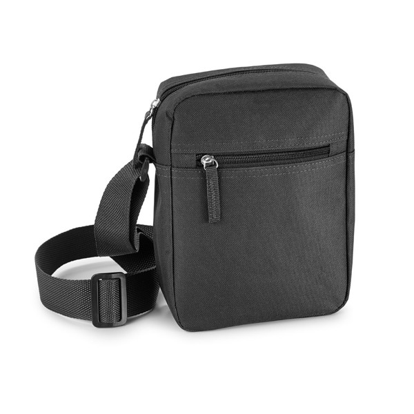 LAHORE. 600D shoulder bag - Black