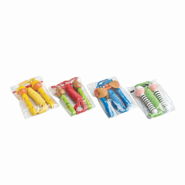 Colourful skipping rope, price per piece ANIMAL ANIMATION
