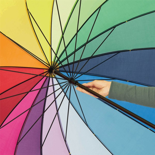 Golf Umbrella Rainbow Sky