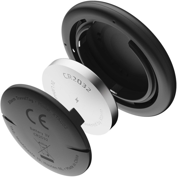 Confezione di 3 travel tag resistenti all'acqua Xtorm XTAG2GA - Carbone