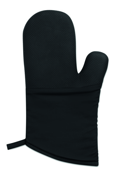 Bombažne rokavice za pečico Neokit, certificirane po EN 407 - Črna