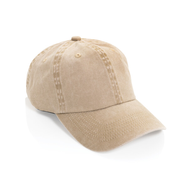 BEAU AWARE™ 6-panelová šiltovka z 270 gsm bavlneného twillu - Béžová