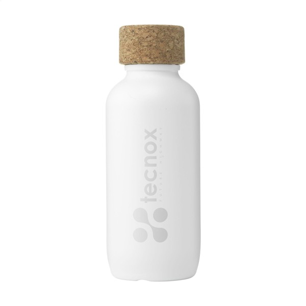 EcoBottle 650 ml d'origine végétale - fabriquée en EU - Blanc