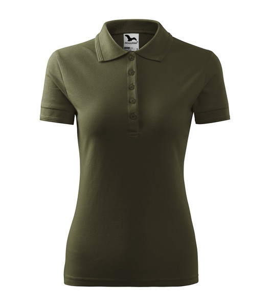 Polokošeľa Dámska Malfini® Pique Polo - Military / L