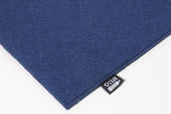 Porte-Documents En Rpet Refelt Slim - Bleu Foncé