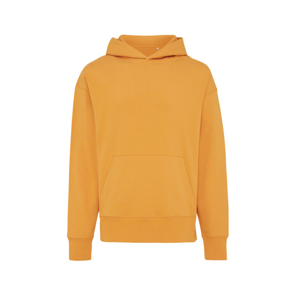 Sweat à capuche en coton recyclé Iqoniq Yoho - Sundial Orange / M