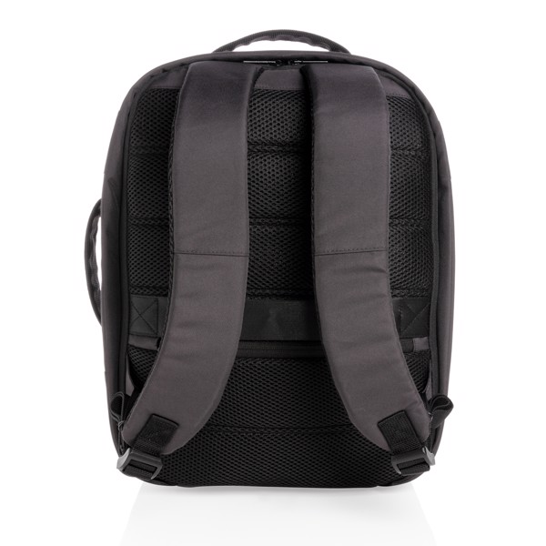 Impact AWARE™ RPET anti-theft 15.6" laptop backpack - Black