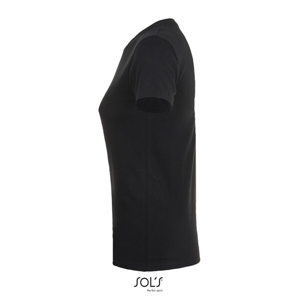 REGENT T-SHIRT SENHORA 150g Regent Women - Preto ProfundoXXL