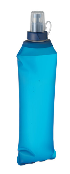 Bouteille d'eau pliable 500ml Biter - Bleu Royal