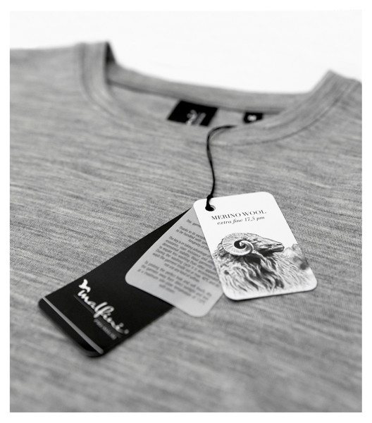 Tričko Pánske Malfini Premium® Merino Rise Ls - Mandľová / L