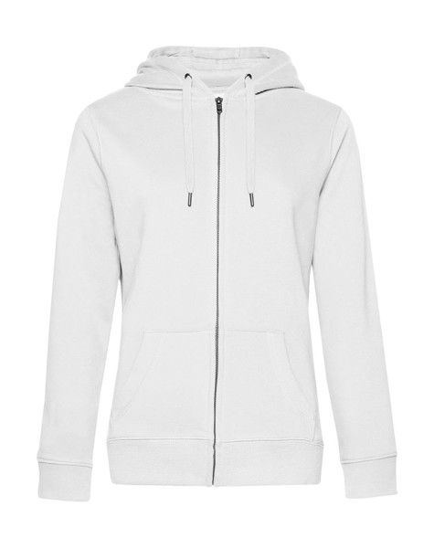 Queen Zipped Hooded / Women - White / XL