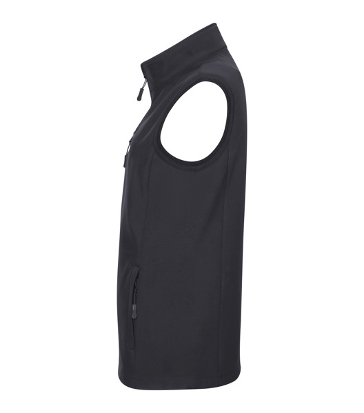 Softshellová Vesta Dámska Malfini® Trail - Ebony Gray / L