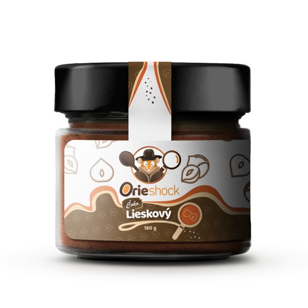 Orieshock Čoko Lieskový 180g krém