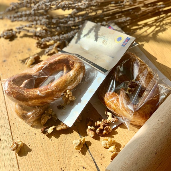 Bratislavský Vegan rožok, orech