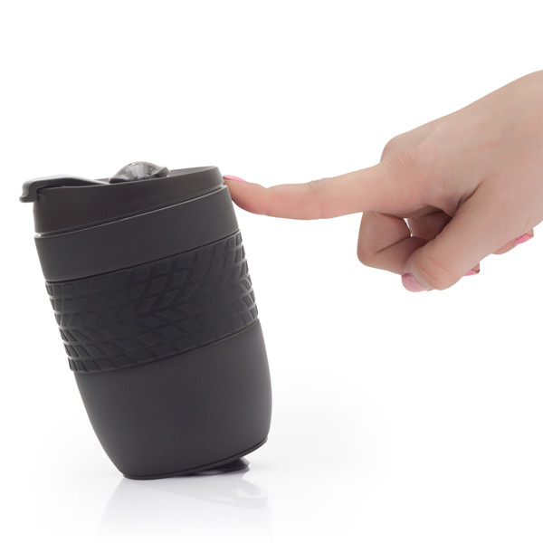 200 ml Offroader thermal mug - Black