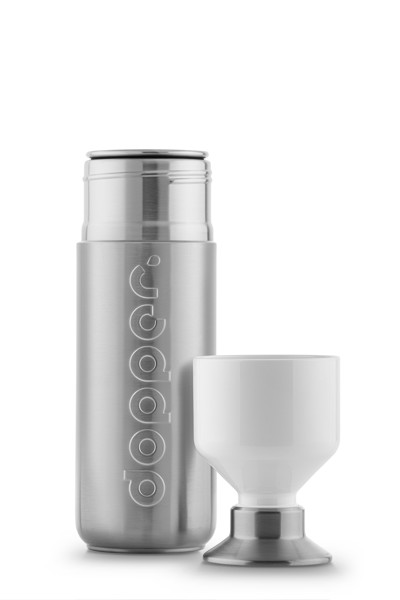 Dopper Steel 800 ml - Silver / White