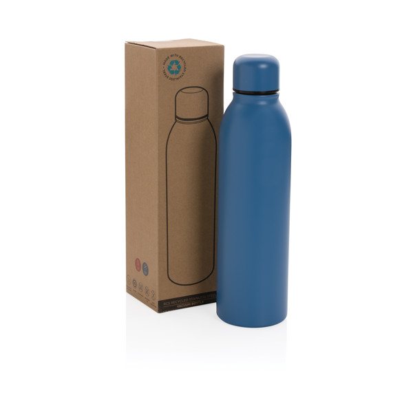 Termo lahev z RCS recyklované oceli 500ml - Modrá