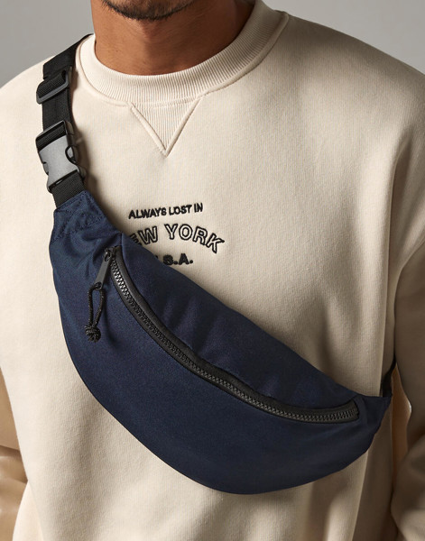 Recycled Waistpack - Black / ONE SIZE