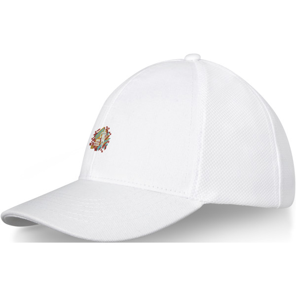 Drake 6 panel trucker cap - White
