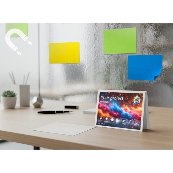 Electrostatic sticky notes | Rolly - white