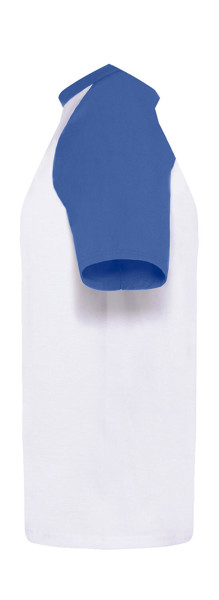 Baseball Tee - White / Black / S