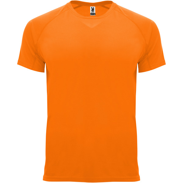 Bahrain sportowa koszulka męska z krótkim rękawem - Fluor Orange / XL