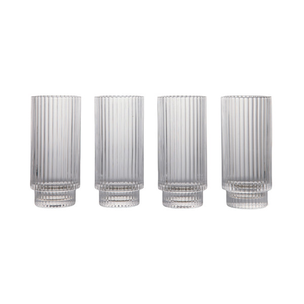 VINGA Set 4 verres highball 360ml York