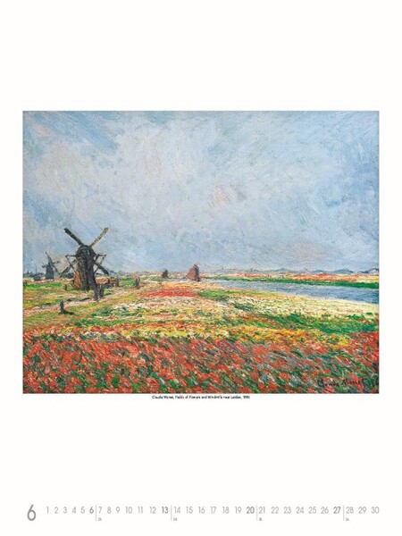 Nástenný Kalendár Claude Monet 2027