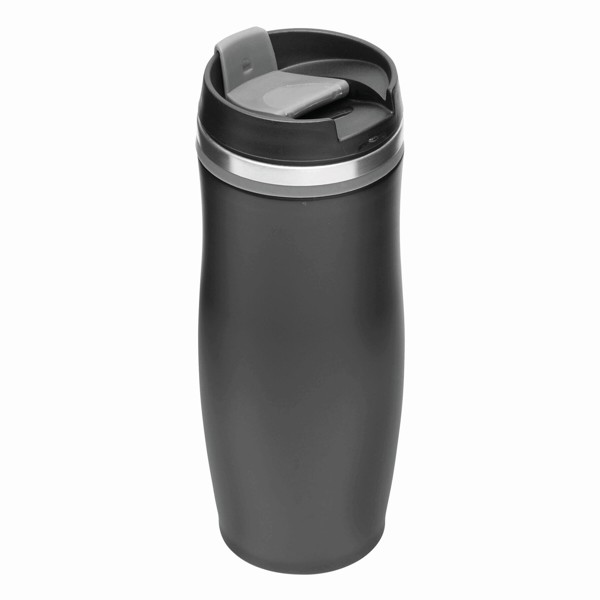 Isolierbecher Dark Crema - Grau / Schwarz