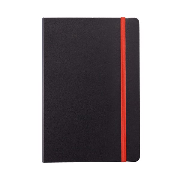 Deluxe hardcover A5 notebook with coloured side