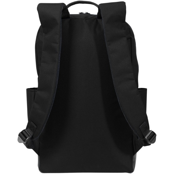 Compu 15.6" laptop backpack - Solid Black