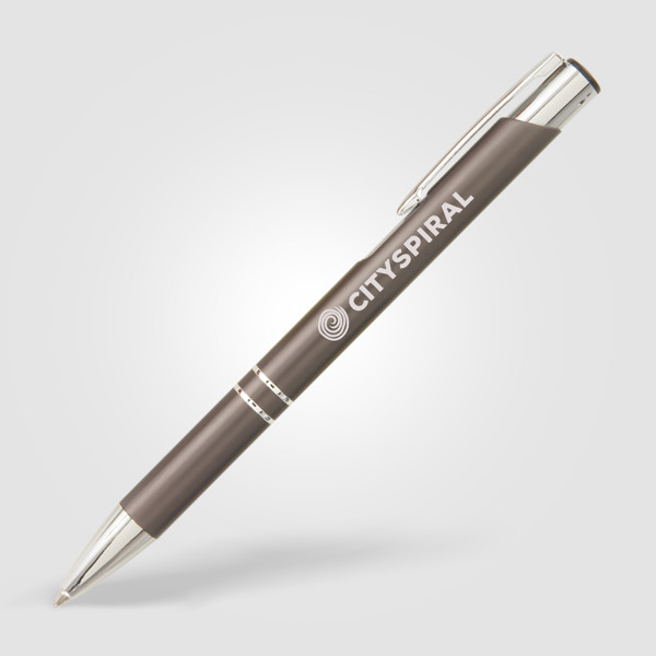 Stylo Crosby Mat - Acier / Laser 360