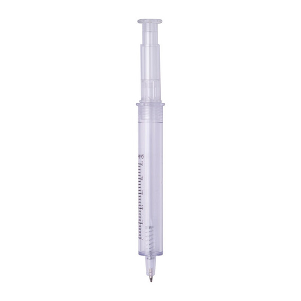 Syringe Ballpoint Pen Vicenza - Transparent
