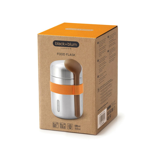 Termo nádoba na potraviny 400ml Black+Blum - Oranžová