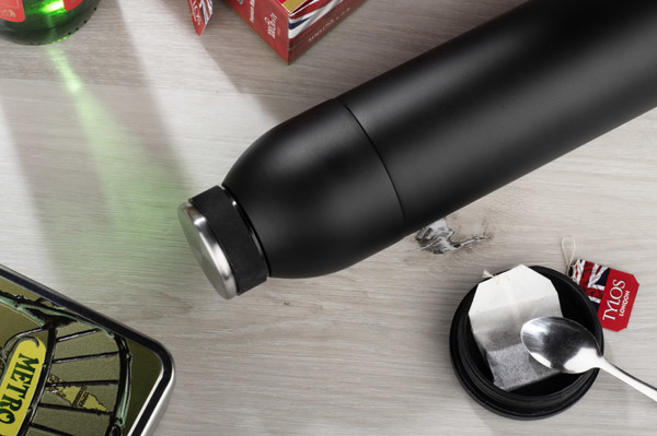 Dvojna termo steklenica 850 ml, snemljiva skodelica