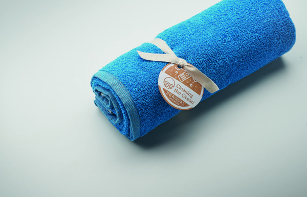 SEAQUAL® telo hammam 70x140cm Sand - Turchese