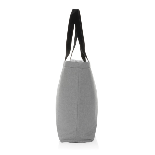 Impact Aware™ 285 gsm rcanvas large cooler tote undyed - Grey