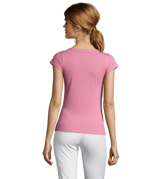 MOON T-SHIRT SENHORA 150g - Cor-De-Rosa OrquídeaL