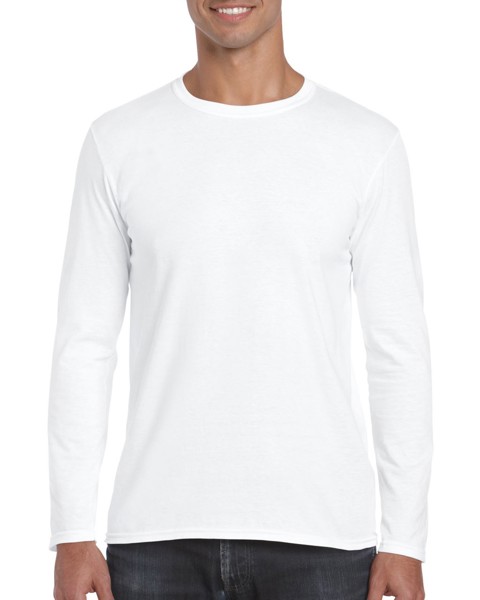 Softstyle™ Adult Long Sleeve T-Shirt - White / L