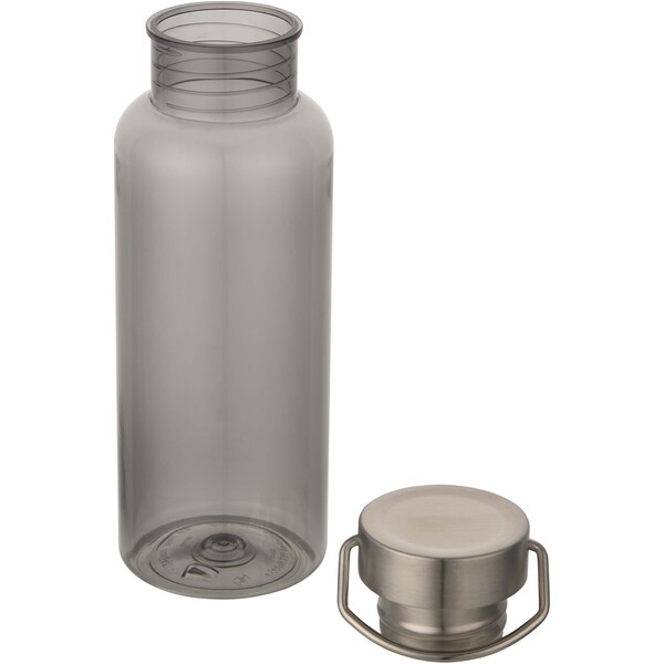 Thor 600 ml RCS recycled RPET water bottle - Black