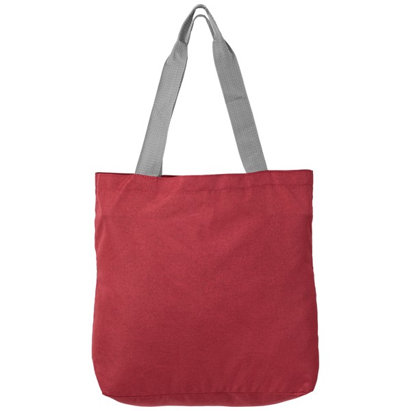 Superior - Shopping Tote Bag - 300D Polyester - Burgundy / Silkscreen