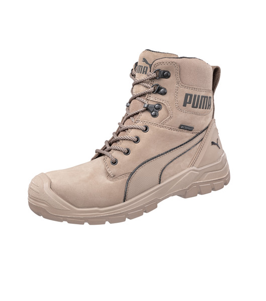 Členkové Pánska Puma Conquest Stone High - Svetlo Hnedá / 40