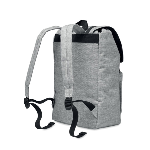 Backpack in 600D polyester Riga - Grey