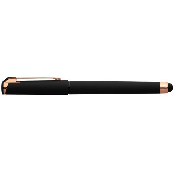 Islander Gel Softy Rose Gold w/Stylus - Black / 4 Colour inkjet