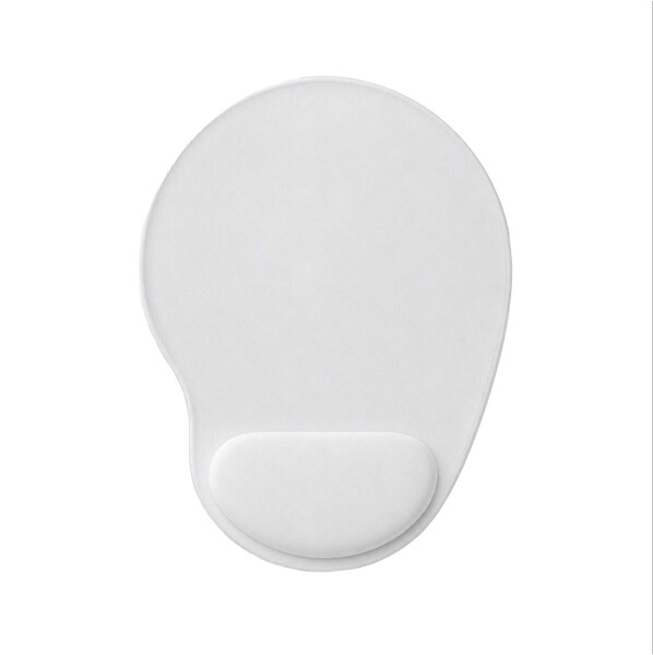 Full colour printed ergonomic polyester mousepad - Full colour