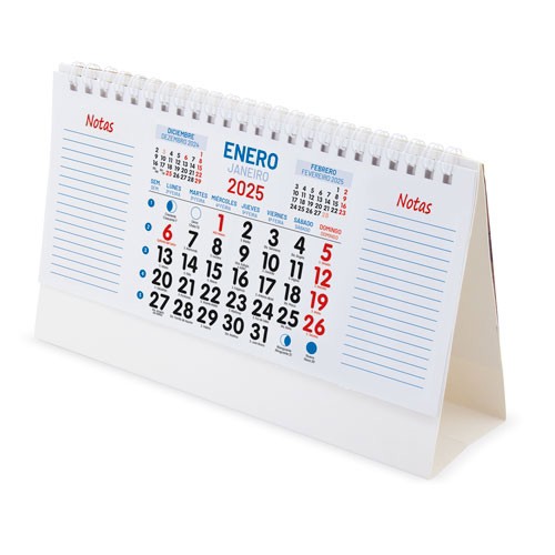 CALENDRIER BUREAU 22x14CM "DANVIL"