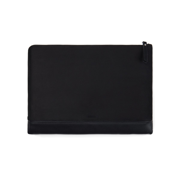 VINGA Marlow 16" Laptop Sleeve aus RCS recyceltem Polyester - Schwarz