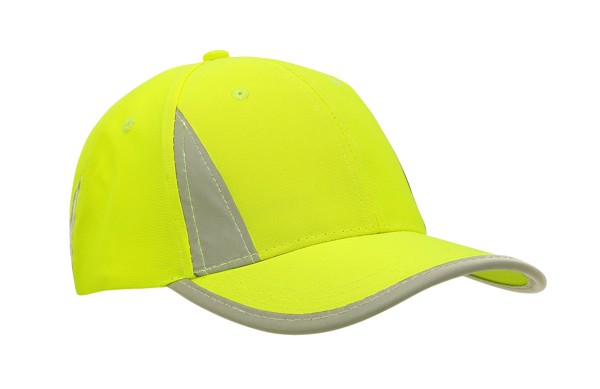 3029 - baseball cap - green (hi-vis)